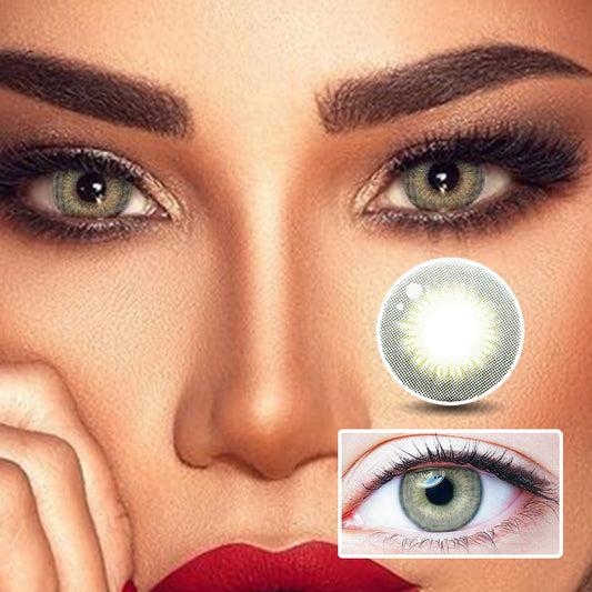 Moon Rabbit Green colored contact lenses