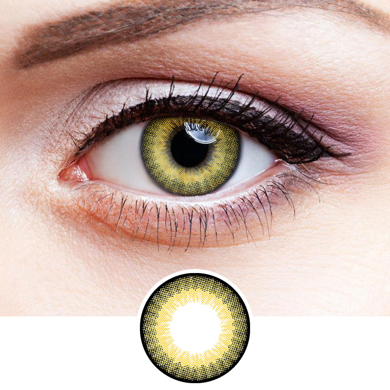 Honey Fruit Brown | Moxielens Earth Glow Colored Contacts -- Earth Glow colored contacts | Moxielens
